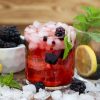 Blackberry Smash vodka cocktail