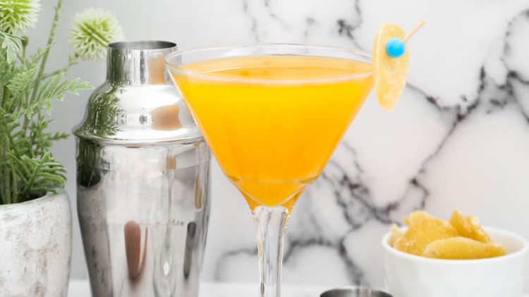Orange Ginger Martini