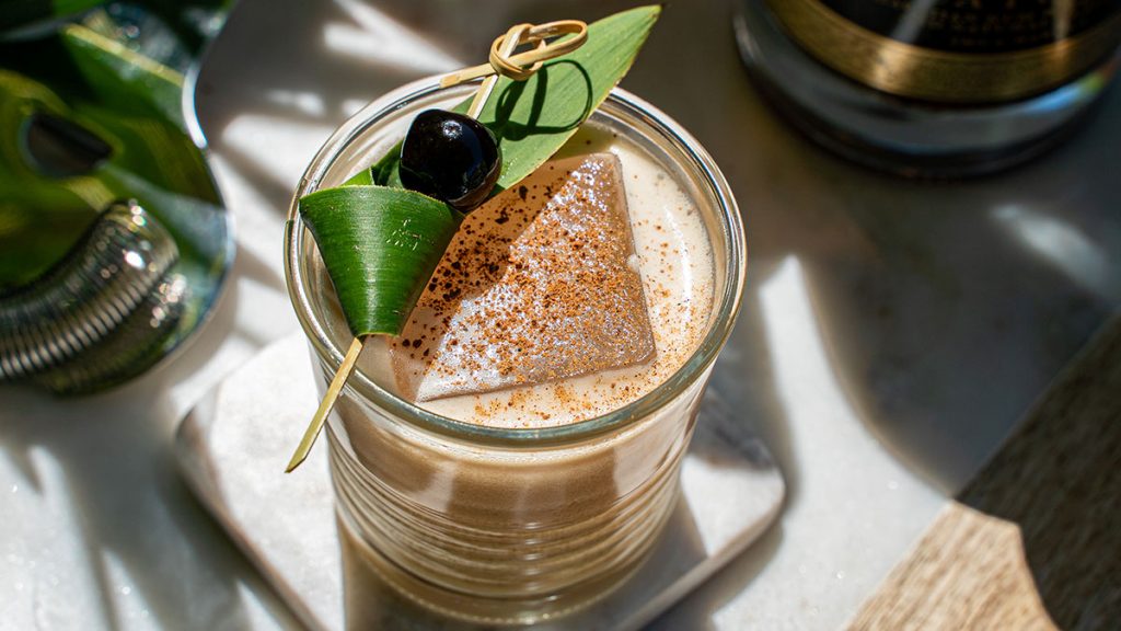 Spiced Pineapple Coffee Wake-Up Call cocktail