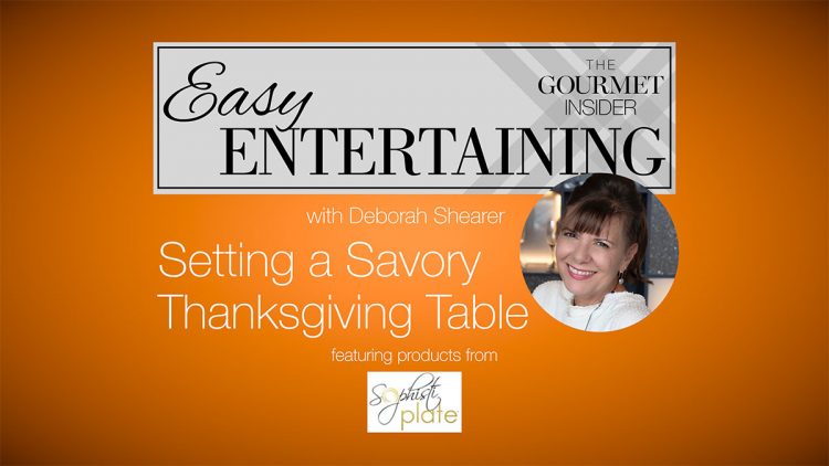 Setting a Savory Thanksgiving Table