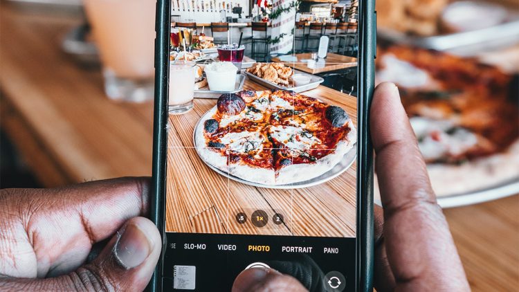 food photo on an iPhone
